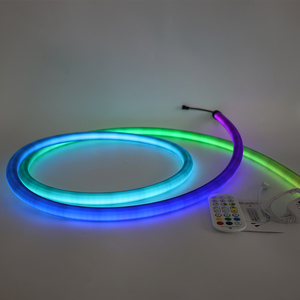 Twnd22 nhà máy giá trong nhà ngoài trời trang trí đầy đủ màu đen LED Strip 360 độ Neon Flex dấu hiệu Led Neon Ánh Sáng Mặt dây chuyền - Product Image 3