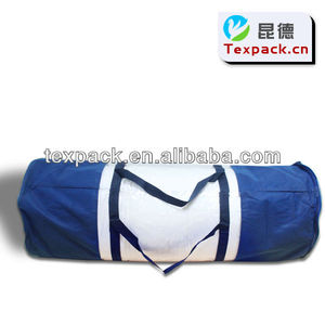 Customized Bedding Clear <strong>PVC</strong> and Non Woven Zipper Cylinder Bag for Blankets and <strong>Bed</strong> <strong>Sheet</strong> - Product Image 2