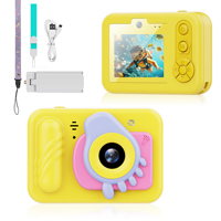 Shellbox 3-12 Jaar 1080P Ondersteuning Voor Video Mp3 Games Kindercamera Ip68 Waterdichte Mini Digitale Camera Voor Kinderen Met Vullicht