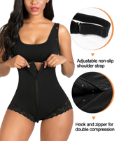 SHAPERX Body sculptant colombien pour femme, body post-partum, contrôle du ventre, ceinture amincissante, maintien ferme, respirant, rehausseur de fesses