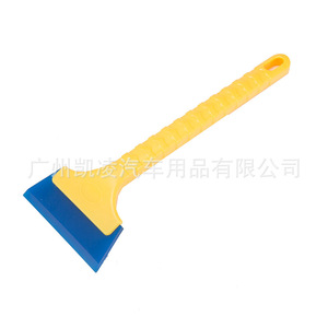 Yikailing <b>Ice</b> <b>Scraper</b> Long Handle Soft Rubber Car Snow Removal Tool Red Blue Green White Color Options - Product Image 5