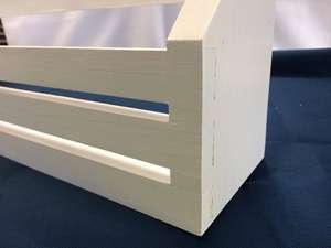 Estante de <span class=keywords><strong>pared</strong></span> para niños de simplicidad <span class=keywords><strong>blanca</strong></span> Popular de madera Estantes flotantes de libros de madera para niños - Product Image 4