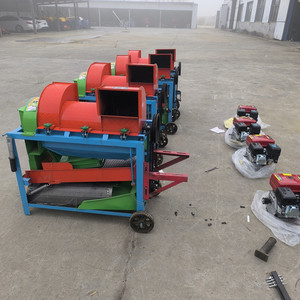 Mini <b>Harvester</b> Multifunctional Garlic Threshing Machine Gear Drive <b>Red</b> Color - Product Image 3