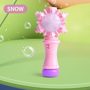 Bâton de baguette à bulles avec lumières LED baguette jouets pour enfants lumières LED et musique LED licorne baguette à bulles jouet lumineux - Product Image 3