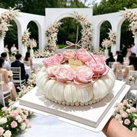 Papier comestible pour la pâtisserie, accessoires de fabrication de gâteaux, feuilles de papier gaufré vierges, cercles comestibles pour la décoration de gâteaux de mariage et de fête, feuilles comestibles
