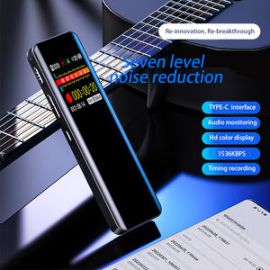 Grabadora de Voz Profesional con Cancelación de Ruido HD, Dispositivo de Grabación <span class=keywords><strong>MP3</strong></span> Portátil para Reuniones de Negocios y Clases - Product Image 2