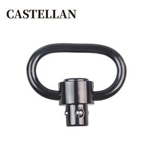 Kit de riel adaptador <span class=keywords><strong>Keymod</strong></span> de eslinga QD de acero inoxidable de 1,25 pulgadas con mosquetones de enlace giratorio QD incluidos - Product Image 2