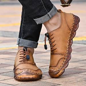 Zapatos Casuales para Hombre Mocasines Clásicos Originales de Cuero sin Cordones Planos para Hombre - Product Image 3