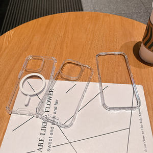 Funda Protectora para Teléfono TPU PC 360 para iPhone 16 Pro Max, Híbrida 3 en 1, Magnética, Transparente, para iPhone 15 14 13 12 - Product Image 2