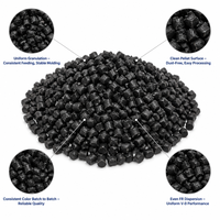 Granulés de Nylon 66 PA66 MCA ignifuges UL94 V0 0,8 mm sans halogène, résine PA66 résistante au feu pour composants électriques et électroniques