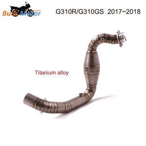 Tuyau avant pour <span class=keywords><strong>BMW</strong></span> <span class=keywords><strong>G310R</strong></span> tuyau d'échappement G310GS tuyau de descente 2017 2018 connecter 51mm silencieux d'échappement de moto - Product Image 6