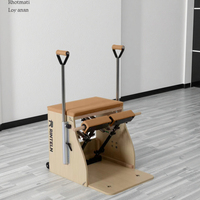 Chaise de Pilates en bois portable et durable pour fitness à domicile et studio