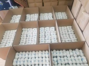 カスタムベビーセーフファブリック ソフトナチュラルオーガニック XL 6個入り ホワイト 100%ニュージーランドウール ドライヤーボール - Product Image 6