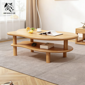 Fábrica de muebles, mejor precio, personalizable, gran stock, dropshipping, mesa de té, diseño único, muebles de sala de estar, mesa de centro de madera - Product Image 2