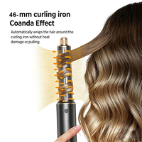 Brosse Soufflante Multifonction 8-en-1 : Sèche-Cheveux et Coiffeur à Air Chaud – Kit Coiffure Polyvalent – Vente Flash