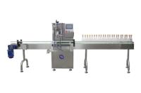 Ligne de production de miel compacte à tête unique contrôlée par PLC avec fonction de désinfection et étiquetage de flacons en verre connectables