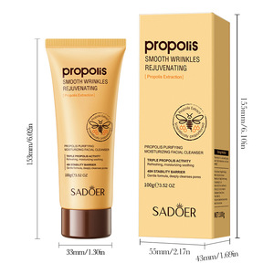 <span class=keywords><strong>Lait</strong></span> <span class=keywords><strong>Nettoyant</strong></span> Transfrontalier à la Propolis pour Hommes : Purifiant, Hydratant, Adoucissant et Nourrissant pour Peaux Mixtes - Product Image 5