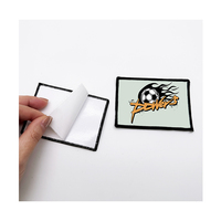 Patchs thermocollants professionnels OEM Supernova à bordure surjetée pour l'impression de photos personnalisées sur des cadeaux promotionnels