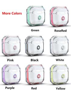 Funda transparente Compatible con AirPods 1/<span class=keywords><strong>2</strong></span>, cubierta a prueba de golpes con cordón para AirPods Pro 3/<span class=keywords><strong>2</strong></span>/1st - Product Image 2