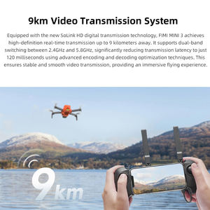 Sistema de Dron Fimi X8 <span class=keywords><strong>Mini</strong></span> 3 con Cámara 4K UHD, Gimbal de 3 Ejes, Alcance de 9 KM y Motores Dobles sin Escobillas - Product Image 2