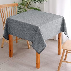 Linen tablecloth-nhăn và vết kháng có thể giặt bảng vải cho nhà bếp ăn đùi chất lượng Nordic cà phê bảng vải - Product Image 2