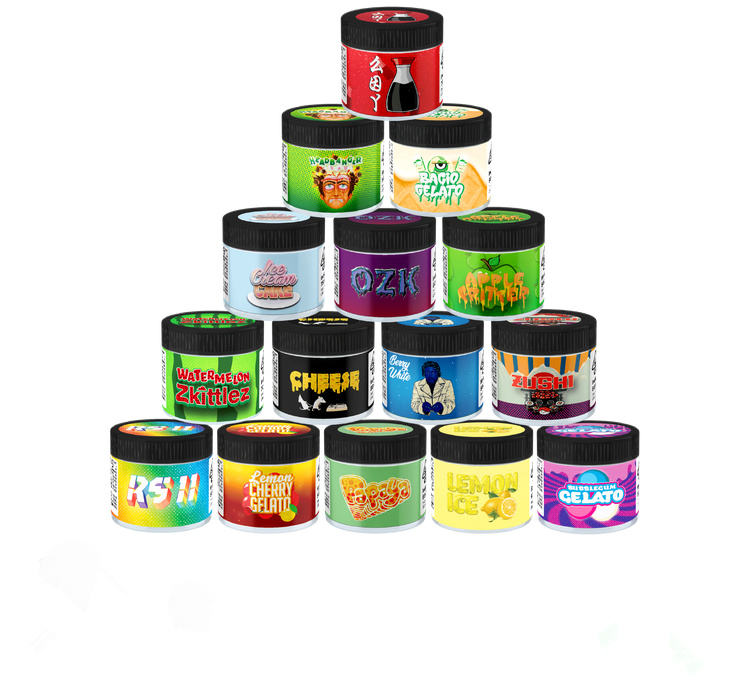 Stock Edibles 3.5g Jars Smell Proof Cans for Candy With Custom Labels ...