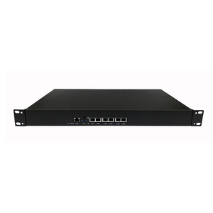 2026 ELSKY ManufacturerU106 คอมพิวเตอร์รักษาความปลอดภัยเครือข่ายพร้อมพอร์ตซีเรียล 6*LAN 2*RS232 J1900 พีซีไร้พัดลม - Product Image 1