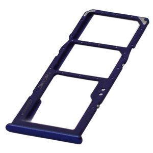 Tiroir pour carte SIM et carte Micro SD Samsung Galaxy A30s violet pour modèle A307F, pièce de rechange - Product Image 1