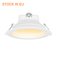 Downlight LED Commercial pour Intérieur, 3 Ans de Garantie, 5W à 25W, 3000K à 6500K, CRI80, IP44, AC220V, 50000H, pour Maison et Bureau