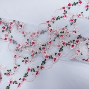 30CM di <span class=keywords><strong>pizzo</strong></span> floreale per abito da sposa foglie modello Tulle fiore di <span class=keywords><strong>pizzo</strong></span> Applique - Product Image 2