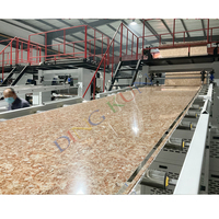 Machine à fabriquer du marbre en PVC, extrudeuse d'imitation de marbre en PVC