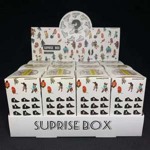 Miniature en PVC de Chaussure de Sport Mignonne en 3D avec <span class=keywords><strong>Mini</strong></span> Boîte Transparente, Boîte Surprise - Product Image 1