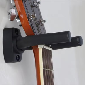Hete Verkoop Universele Gitaar Muur Stand Korte Hanger Voor Akoestische Elektrische Gitaar Bas Ukelele Abs Mount Met Beschermende Spons - Product Image 3