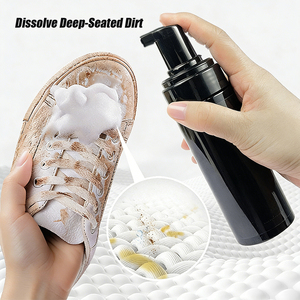 Kit Personalizado de 5 Piezas para el Cuidado del Calzado con Logo de Marca, <span class=keywords><strong>Limpiador</strong></span> para Quitar Manchas de <span class=keywords><strong>Zapatos</strong></span> y Zapatillas Deportivas, para Calzado de Cuero y Gamuza - Product Image 6