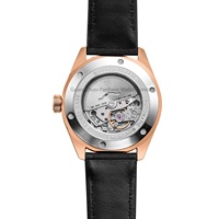 Montre mécanique pour homme sur mesure, boîtier en bronze, plongée, cuir/caoutchouc/silicone, verre saphir, résistante à l'eau, superluminescente