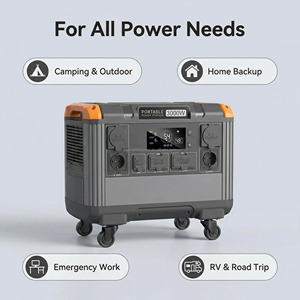 Générateur solaire 3000W 2688Wh avec prise EU pour camping-car, camping, alimentation hors réseau, avec kit solaire 400W - Product Image 5