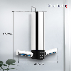 High Speed <b>Wall</b> Mounted Jet Air Hand Dryer with Filter Stainless Steel Commercial Dryers Machine for Restroom Jet Hand Dryer - Product Image 6