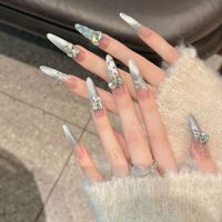 Nouveauté : Ongles press-on de luxe en acrylique, faux ongles à couverture complète, fournisseur vérifié