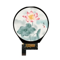 3.4 pouces Moniteur Oled Rond Circulaire Écran Lcd
