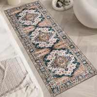 Tapis personnalisés pour le salon, pliables et lavables en machine, tapis de couloir, tapis marocain doux