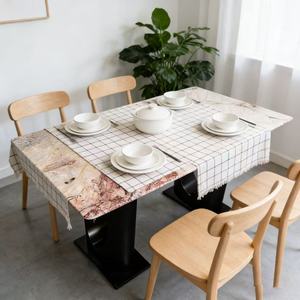 Luxury Modern Marble Dining <strong>Table</strong> Polished Surface <strong>Stable</strong> <strong>Table</strong> for Apartment Outdoor Use - Product Image 6