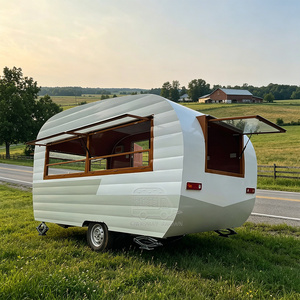 Custom Made Irregular Shape Mobile Vending Kitchen for Coffee Snack Business Food Cart - Product Image 6