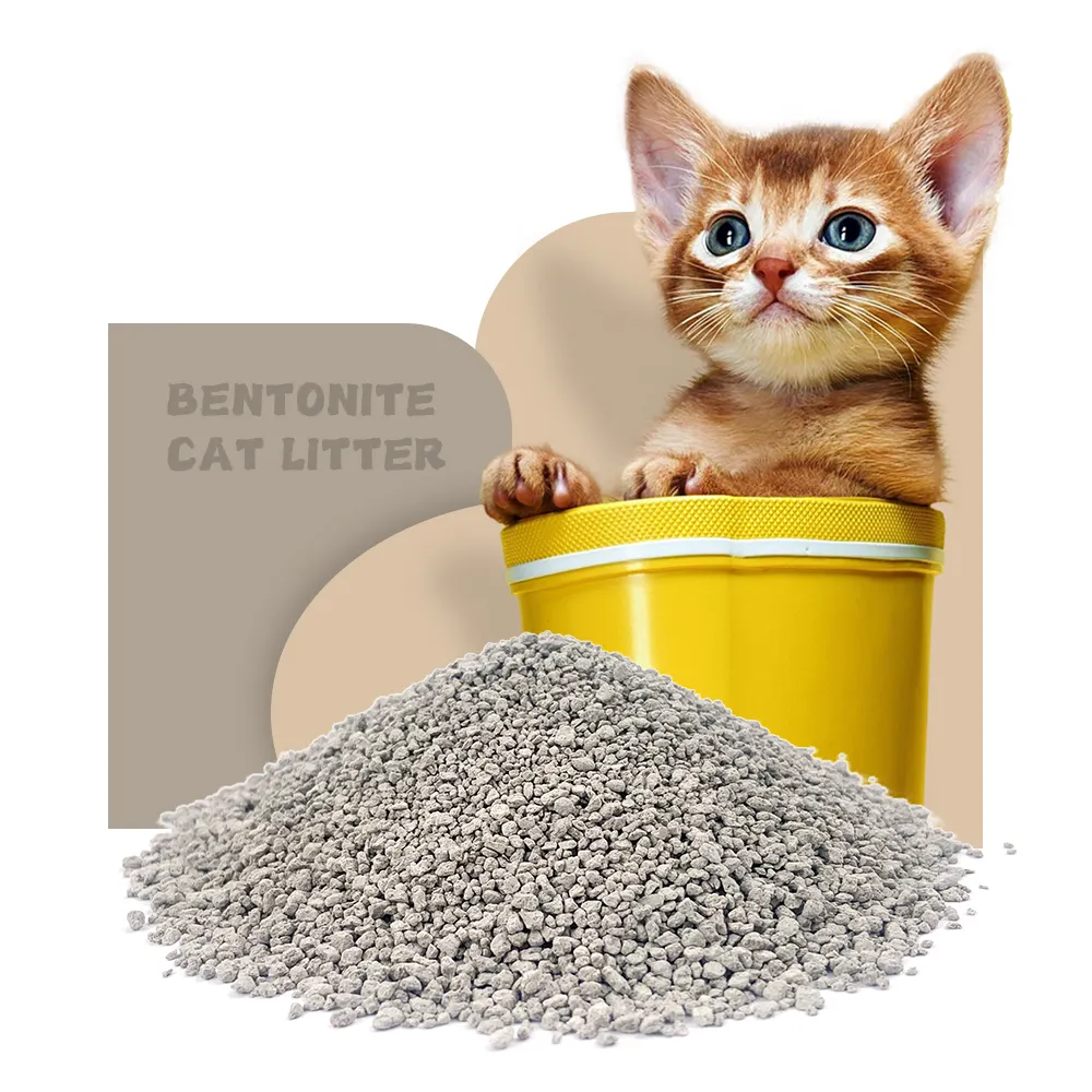 Penawaran Khusus 1-2Mm Penjualan Terbaik Kotoran Kucing Pasir Bentonit Pabrik OEM/ODM Pasir Unicharm untuk Kotoran Kucing Bentonit