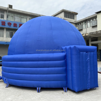 Dôme de projection gonflable en vente chaude, tente de planétarium mobile avec tissu Oxford, imperméable quatre saisons, installation facile