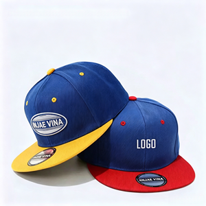 Casquette Snapback vierge 6 panneaux à visière plate, style baseball, broderie de logo personnalisée, unisexe, Hip Hop, vente en gros - Product Image 5