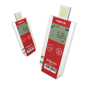 ZTAG-DU 일회용 온도 기록기, 90일 기록 수명, 장거리 해상 운송용 - Product Image 2