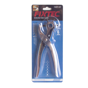 Fixtec chuyên nghiệp chính xác đa kích thước da lỗ dùi Kìm 220mm/9 "da đấm công cụ - Product Image 4