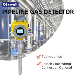 Détecteur de gaz multi-gaz fixe à montage sur bride pour la détection interne des dispositifs, transmetteur industriel 4-20 mA - Product Image 5