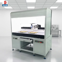 Robot de distribution de colle époxy automatique de précision CCD à double station avancé avec vision