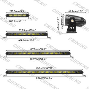 Iol USA Được Thiết Kế Screwless ATV Hàng Duy Nhất Mỏng Xe Tải LED Thanh Ánh Sáng. 30W Đến 112W Không Thấm Nước IP67 Đèn Cho Xe Tải Offroad Jeep Xe - Product Image 3